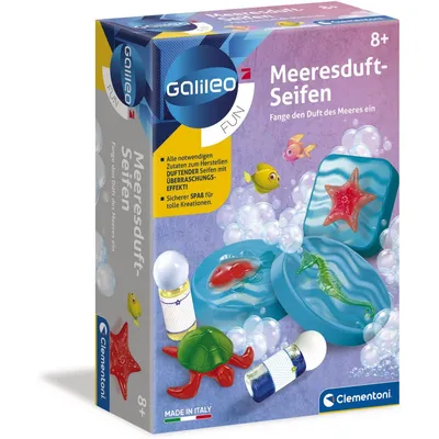 Obrázok produktu pre Mydlá s vôňou mora - Clementoni 59276 - (Hračky / Experimenty a kúzelné súpravy)