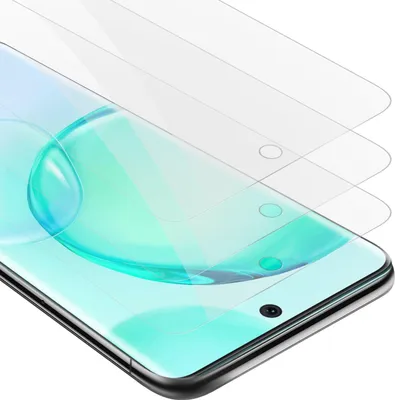 Immagine prodotto di Cadorabo 3x pellicola protettiva per Honor 50 / Huawei NOVA 9 in CRYSTAL CLEAR Pellicola temperata di protezione del display in vetro blindato