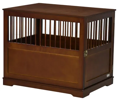 Produktbild von PawHut Hundekäfig, Hundehütte mit abschließbarer Tür, Haustierkäfig, Hundebox