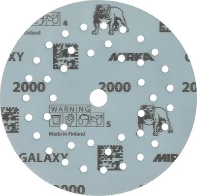 Produktbild von Haftschleifscheibe GALAXY Grip Multifit 125mm K.2000 f.HO/Metall/Lack/Ku.