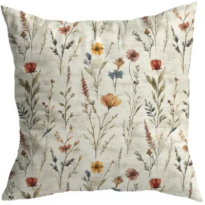 Produktbild von HomeView Dekorativ Kissenhülle Frühling Blumen 50x50 cm
