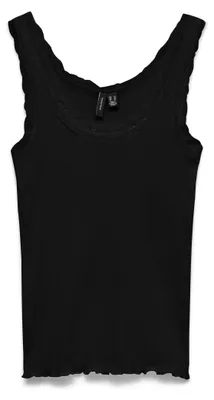 Zdjęcie produktu dla Vero Moda VMNANA, Biustonosz tank top, Dorosły, Damski, Czarny, Black / Black, L