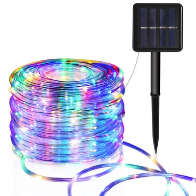 Immagine prodotto di Jopassy luce solare corda LED corda luce stringa luce esterna rete luce RGB 10M