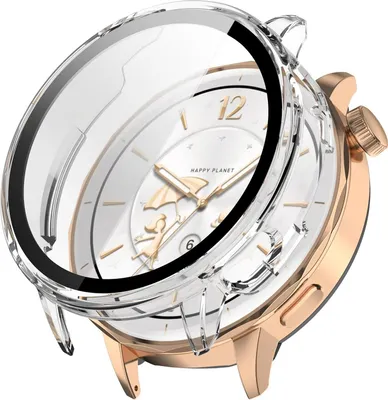 Produktbild von Strap-it Hartschalengehäuse mit Glas Transparent - Geeignet für OnePlus Watch 3 - 43mm