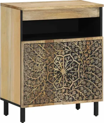 Zdjęcie produktu dla vidaXL Szafka boczna 60x33x75 cm z litego drewna mango
