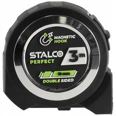 Produktbild von Stalco PERFECT Rollmaßband 3m 16mm robust langlebig