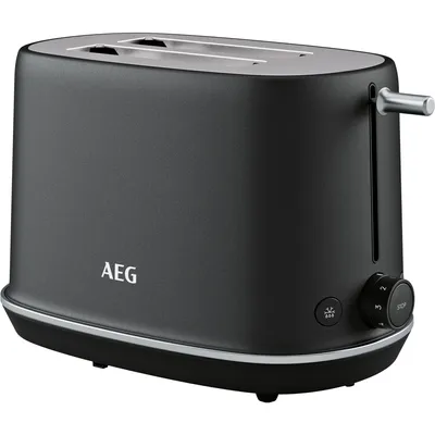 Produktbild von AEG T7-1-6BP Gourmet 7 Toaster 980 Watt Brötchenaufback-Funktion Black Pearl