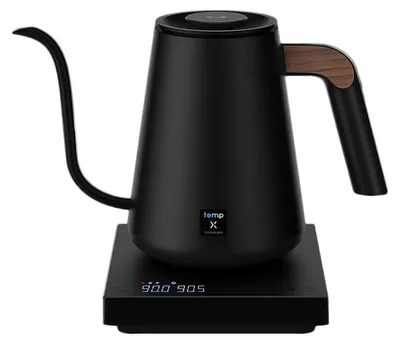 Image de Bouilloire électrique Timemore Fish PRO X – température réglable, 0.9 l, noire