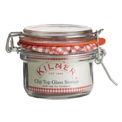 Immagine prodotto di Barattolo Kilner Weck con chiusura a gancio in filo metallico, 125 ml