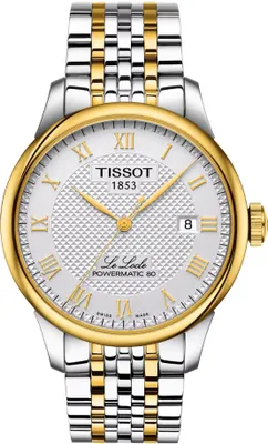 Produktbild von Tissot Le Locle Powermatic 80 Herrenuhr silber gold T006.407.22.033.01