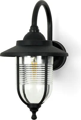 Obrázek produktu pro Venkovní nástěnné svítidlo Entrance Rustic E27 max. 100W Venkovní svítidlo IP44 Svítidlo Venkovní nástěnné svítidlo PORTO Black