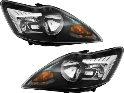 Produktbild von TYC Scheinwerfer Set für Ford Focus MK2 Facelift 2/2008- Halogen H1 H7 LWR Motor