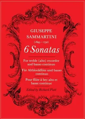 Produktbild von Sammartini, G: Six Sonatas