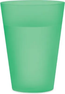 Produktbild von MidOcean - "Festa Large" Tasse, Wiederverwendbar MO411 (Einheitsgröße) (Transparentes Grün)