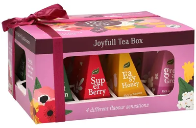 Immagine prodotto di Confezione regalo di tè piramidali JOYFULL