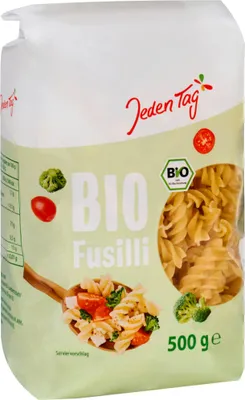 Produktbild von Jeden Tag  Fusilli (500g Packung) + usy Block