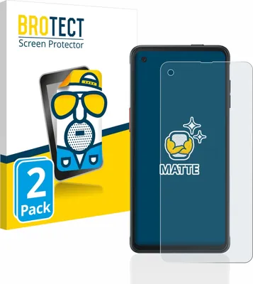 Produktbild von 2x BROTECT Schutzfolie für Samsung Galaxy XCover Pro Displayschutz Displayschutzfolie Folie Matt Entspiegelungsfolie