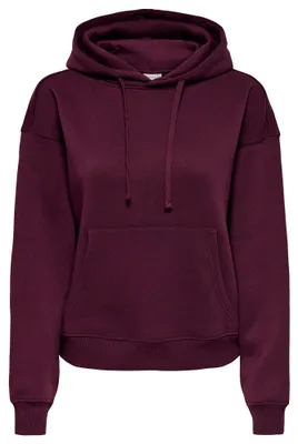 Produktbild von ONLY Damen Hoodie - ONLBEST HOOD SWEAT, Kapuze, Regular Fit, einfarbig Lila L