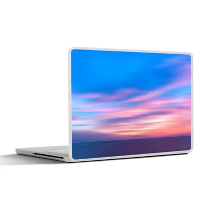 Produktbild von MuchoWow® Laptop Aufkleber Sticker Cover Himmel - Farben - Pastell 31x22.5 cm - Laptop-Deko
