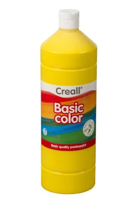 Obrázok produktu pre Barva temperová Creall, 1 000 ml, základní žlutá