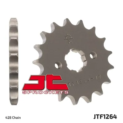 Produktbild von JT SPROCKETS Standard Stahlritzel vorne 1264 - 428