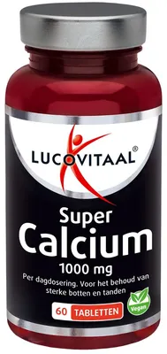 Productafbeelding van Lucovitaal Super Calcium 1000mg (60 tabletten)