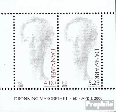 Produktbild von Briefmarken Dänemark 2000 Mi Block14 (kompl.Ausg.) postfrisch Königin Margarethe II