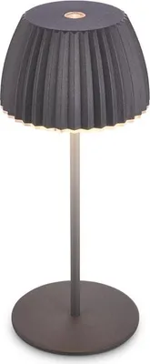 Produktbild von Riffle Mini LED Tischlampe Akku Tischleuchte Dimmbar Kabellos IP44 Anthrazit