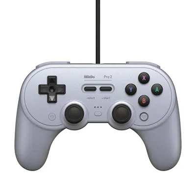 Zdjęcie produktu dla 8Bitdo Pro 2 Grey USB Gamepad Analogowy / Cyfrowy Android, Nintendo Switch, Nintendo Switch Lite, PC, Tablet PC