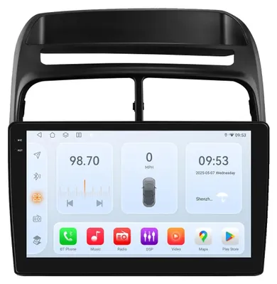 Produktbild von Autoradio, Touchscreen-Display, Multimedia-Integration, kompatibel mit Fiat Linea 2007 - 2012 Snapdragon 6115, QS6 8Core 6G 64G