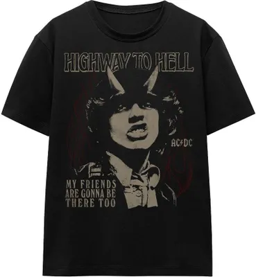 Immagine prodotto di AC/DC - Maglietta "My Friends" per uomo/donna Unisex TV15438 (M) (Nero)