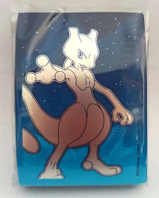 Produktbild von Pokémon 65 Soft Sleeves mit Mewtu Artwork