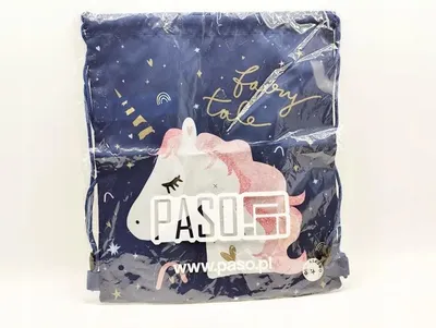 Produktbild von Paso Turnbeutel mit Einhorn Motiv für Mädchen