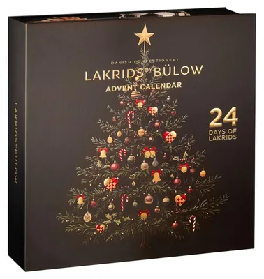 Zdjęcie produktu dla Kalendarz adwentowy Lakrids by Bülow z lizakami lukrecjowymi, 2026 (345g)