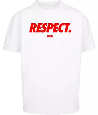 Produktbild von Mister Tee - "Football's Coming Home Respect" T-Shirt für Herren, Übergroß TN2068 (XS) (Weiß)