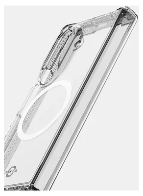 Image de Coque hybride transparente Level 2 HybridMagClear_R avec charnière, compatible avec le Samsung Galaxy Z Fold8 Ultra 5G