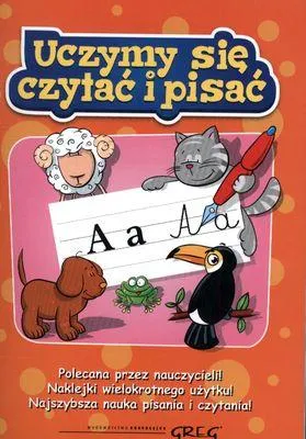 Obrázok produktu pre Greg Ćwiczenia Czytamy i Piszemy dla przedszkolaków