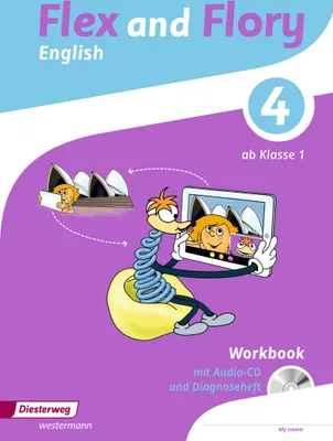 Produktbild von Flex and Flory 1 - 4. Workbook 4 mit Schüler-Audio-CD und Diagnoseheft