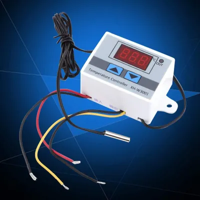 Temperaturregler 230 V mit Sensor, digital, AC 220 V