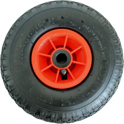 Produktbild von Ersatzrad für Sackkarren und Bollerwagen, Luftrad 3.00-4, 260x85 mm