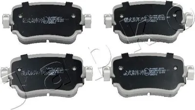 Produktbild von JAPKO 510900 Bremsbeläge Satz Hinten Bremsklötze für SKODA Octavia III Combi (5E5) für VW SHARAN (7N1, 7N2) für SEAT Leon ST (5F8)
