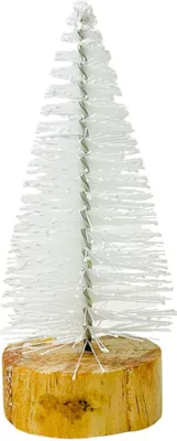 Immagine prodotto di Albero di Natale artificiale bianco per decorazioni 10,5 cm