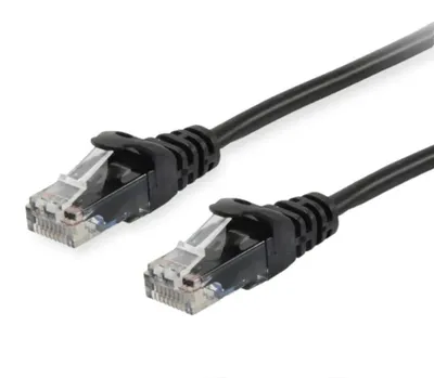 Produktbild von Equip Cat.6A U/UTP Patchkabel, 1.5m, Schwarz