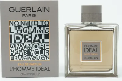 Obrázek produktu pro Guerlain L'Homme Idéal, Pánské, 100 ml, Nedoplnitelná lahvička, Almond, Vanilla Tincture, Leather Note, Sprej, Alcohol, aqua (water), parfum (fragrance), limonene, linalool, ethylhexyl methoxycinnamate,...