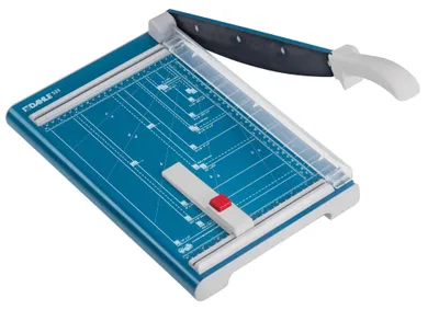 Image de Cisaille à levier DAHLE 00533-21247 285x450mm DIN A4 15feuilles métal bleu
