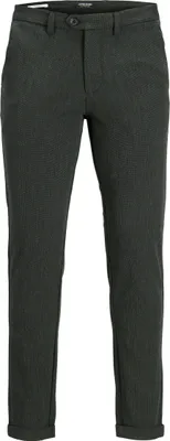 Produktbild von Jack & Jones 12193553, Chino, Erwachsener, Grau, Elasthan, Polyester, Viskose, Nicht bleichen, Feinwäsche (30°C)
