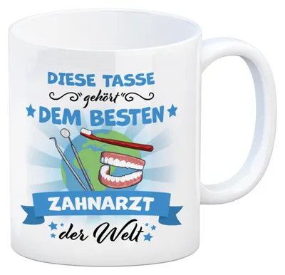 Produktbild von Bester Zahnarzt der Welt Kaffeebecher