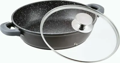 Produktbild von Cheffinger Schmorpfanne Ø 32cm Induktion Aluguss Servierpfanne Pfanne Kochtopf