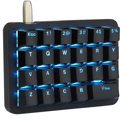 Image de Mini clavier gaming mécanique - 23 touches programmables - RGB - USB filaire