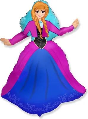 Immagine prodotto di 24"" Pallone in foil Frozen Anna, 1 pz.